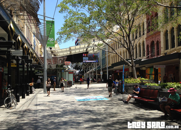 Brisbane City G20 Queen Street Mall