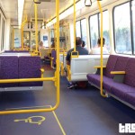 G20 Train Travel into Brisbane City with Empty Train