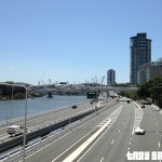 Victoria Bridge during the Brisbane G20