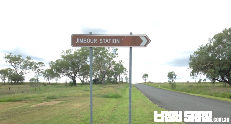 Jimbour Station Road Sign