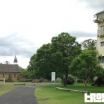 The Water Tower and The Jimbour Chapel at Jimbour Station