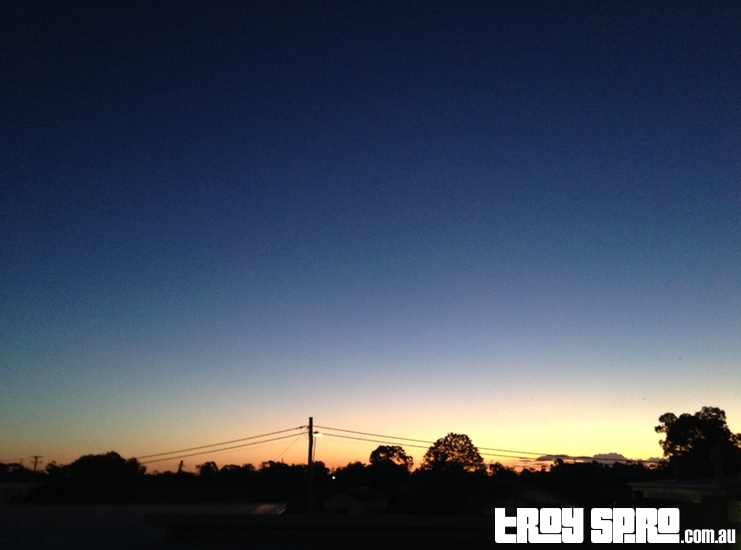 Dalby Sunset in Dalby, Queensland, Australia