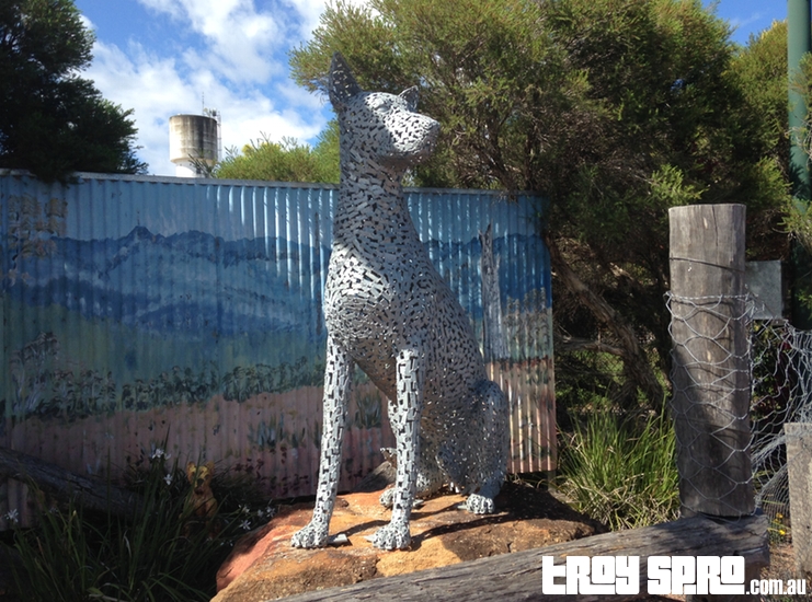 Dingo Fence display in Jandowae