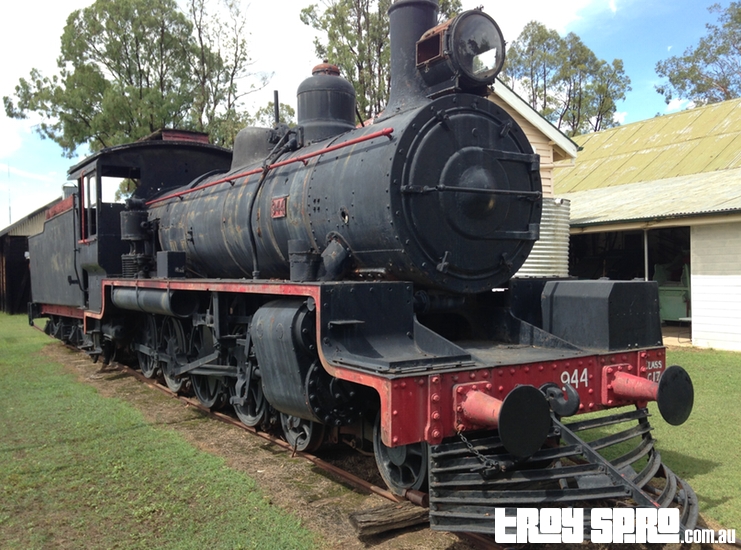 Steam Locomotive Train 944 Miles Historical Village Museum