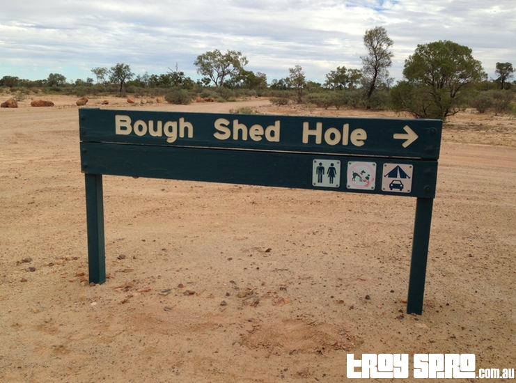 Bough Shed Hole at Bladensberg National Park Winton Queensland
