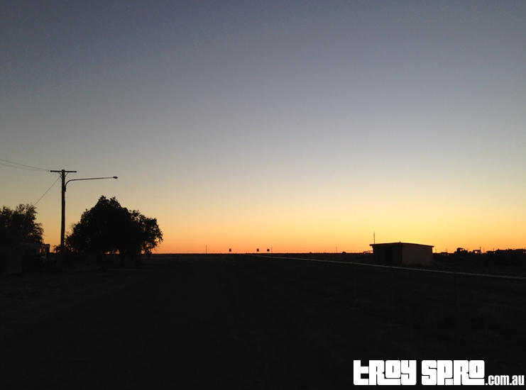 Winton Sunset Queensland Outback Travel