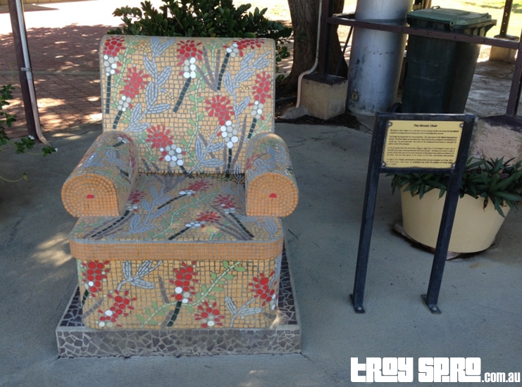 Mosaic Chair in Julia Creek