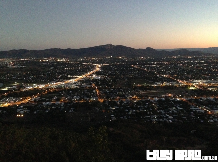 Townsville Sunset from Castle Hill Lookout
