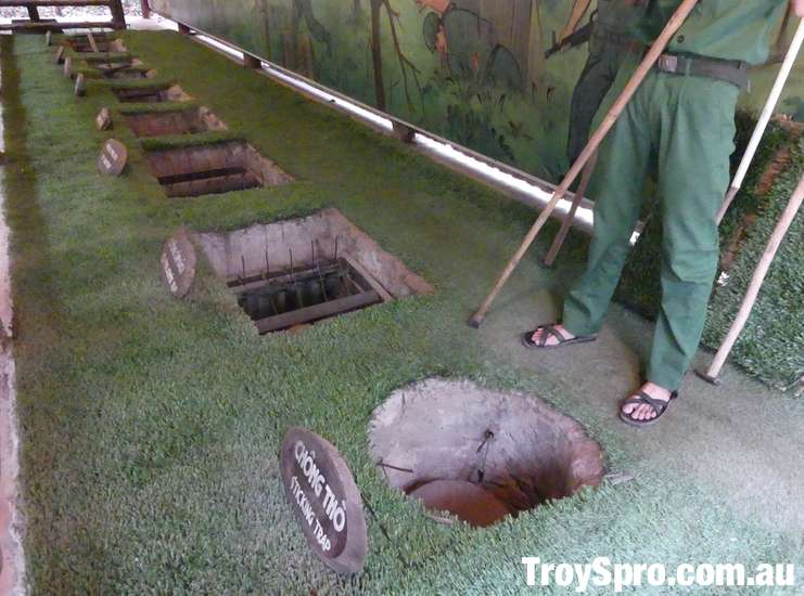 Cu Chi Tunnels Vietnam War Booby Traps