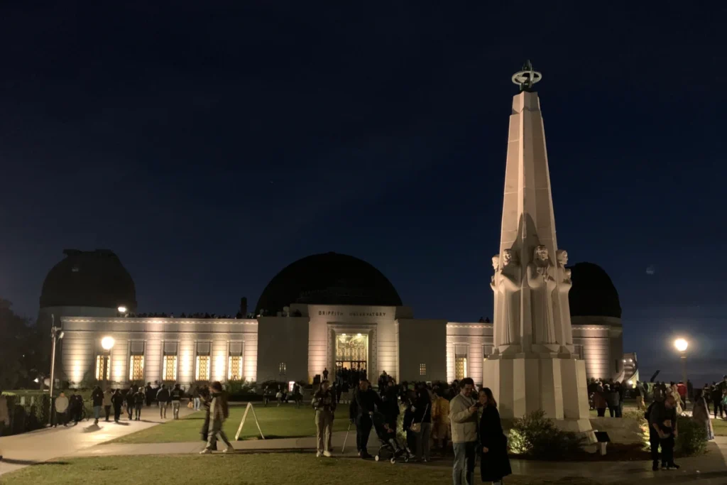 Griffth Observatory at Night LA Night City Views