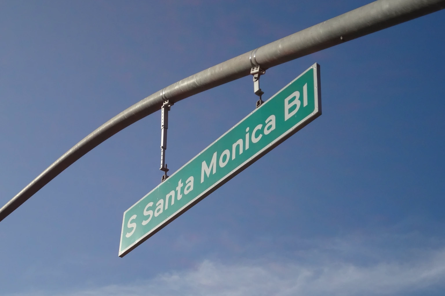 Samta Monica BLVD One Day in LA