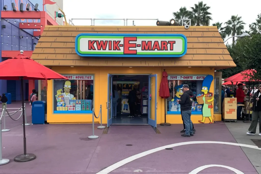 KWIK-E-MART Simpsons Universal Studios Hollywood