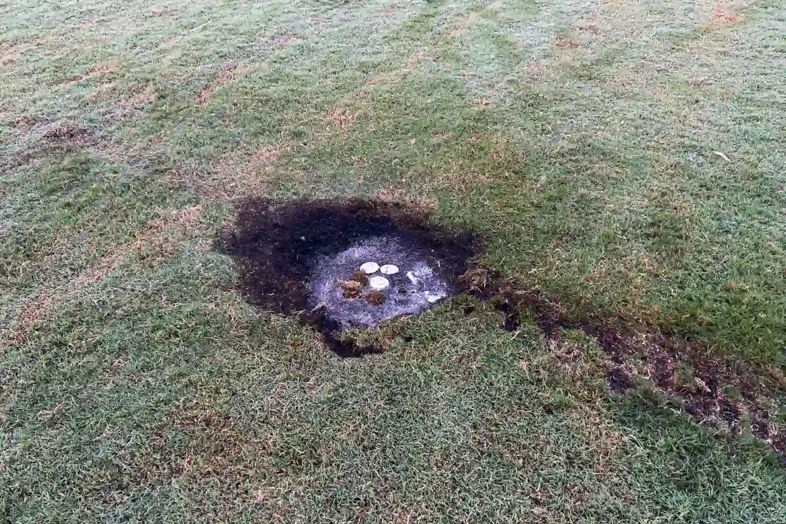 Narangba Easter Explosion Crater from Explosion